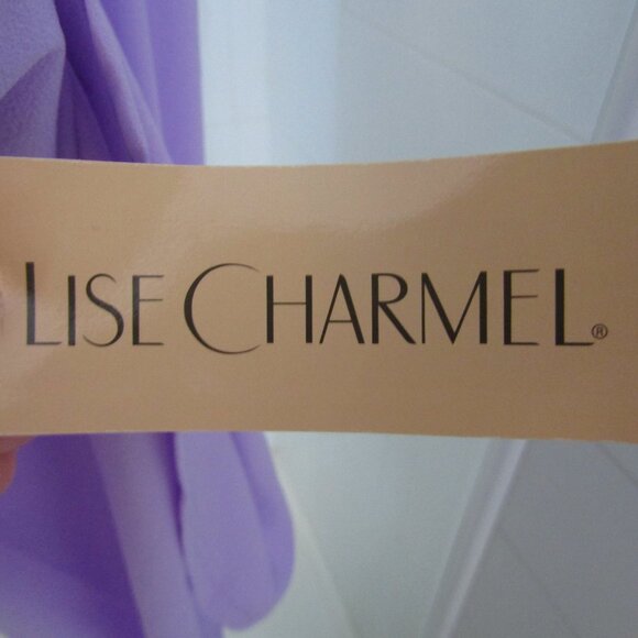 LISE CHARMEL Lavender Purple Halter Beach Dress---Medium. NWT's - Picture 6 of 9